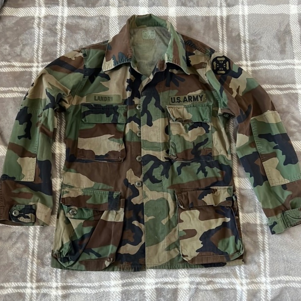 Vintage Military Oversized Jacket
